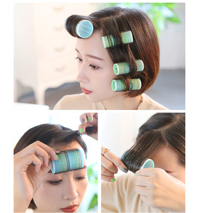 Bendy foam hair perm rollers hot DIY curlers twist Spiral Styling Tools rods hair roller