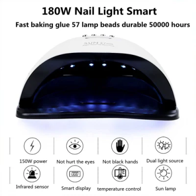 Big Power Manufacture Wholesale Portable Nail Lamp Sun Light UV LED Nail Lamp Nail Dryer Lamp for Gel Nail Varnish Drying