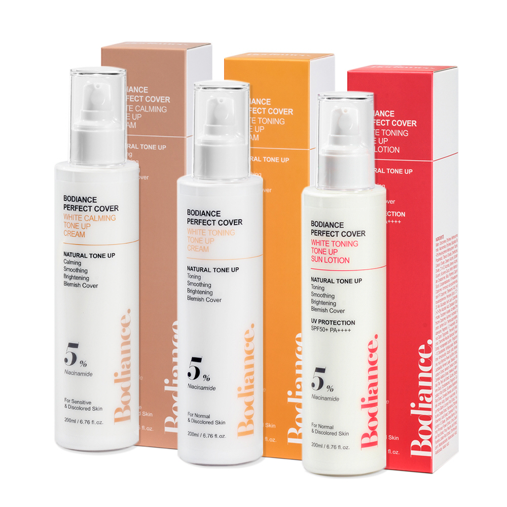 Bodiance Perfect Cover White Toning Tone Up Sun Lotion