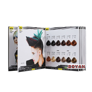 Boyan color chart top grade hair color shade book in hair care for salon use