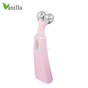 Brand posted Y shape galvanic and ultrasonic facial massager