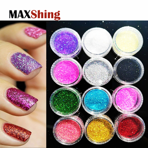 Cosmetic bulk glitter powder flakes body glitter pigments wholesale mixed glitter