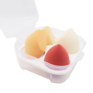 Cosmetic Powder Puff Make Up Foundation Make Up Makeup Sponge Blender Packaging Pink Black Microfiber Brown