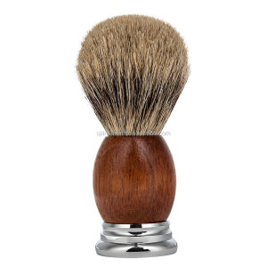 Cosmetic Products  wood handle knot shaving brush manufacturer best badger shaving brush