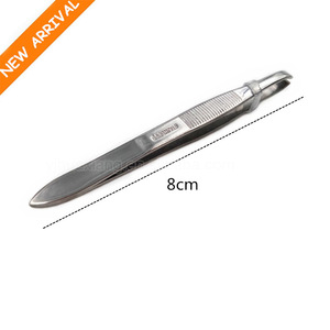 Cosmetic Tools Eyebrow Tweezers Slant Stainless Steel Tweezers