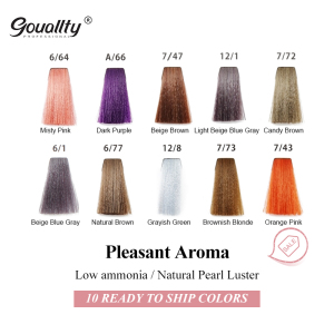 Diamond Color Cream-Low Ammonia base cream professional hair dye colour cream