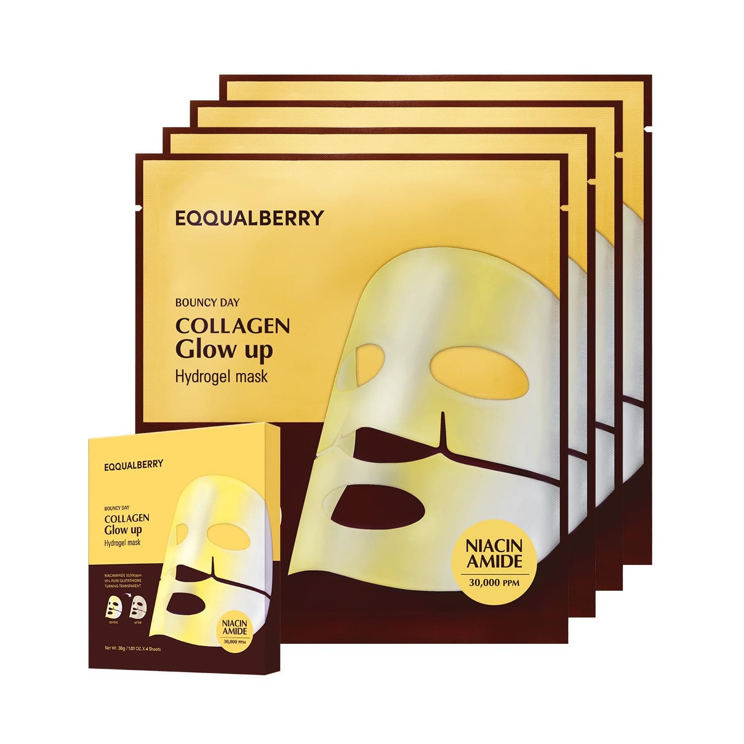 Eqqualberry Collagen Glow Up Mask