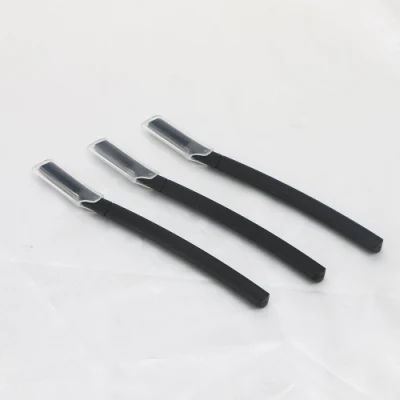 Face and Peach Fuzz Hair Removal Razor Black Disposable Eyebrow Shaving Razor