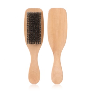 factory make  wood handle boar bristle brush hair comb