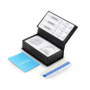 Food Grade Silicon Tray And Battery Control LED Light In Salon Teeth Whitening Kits Private Logo