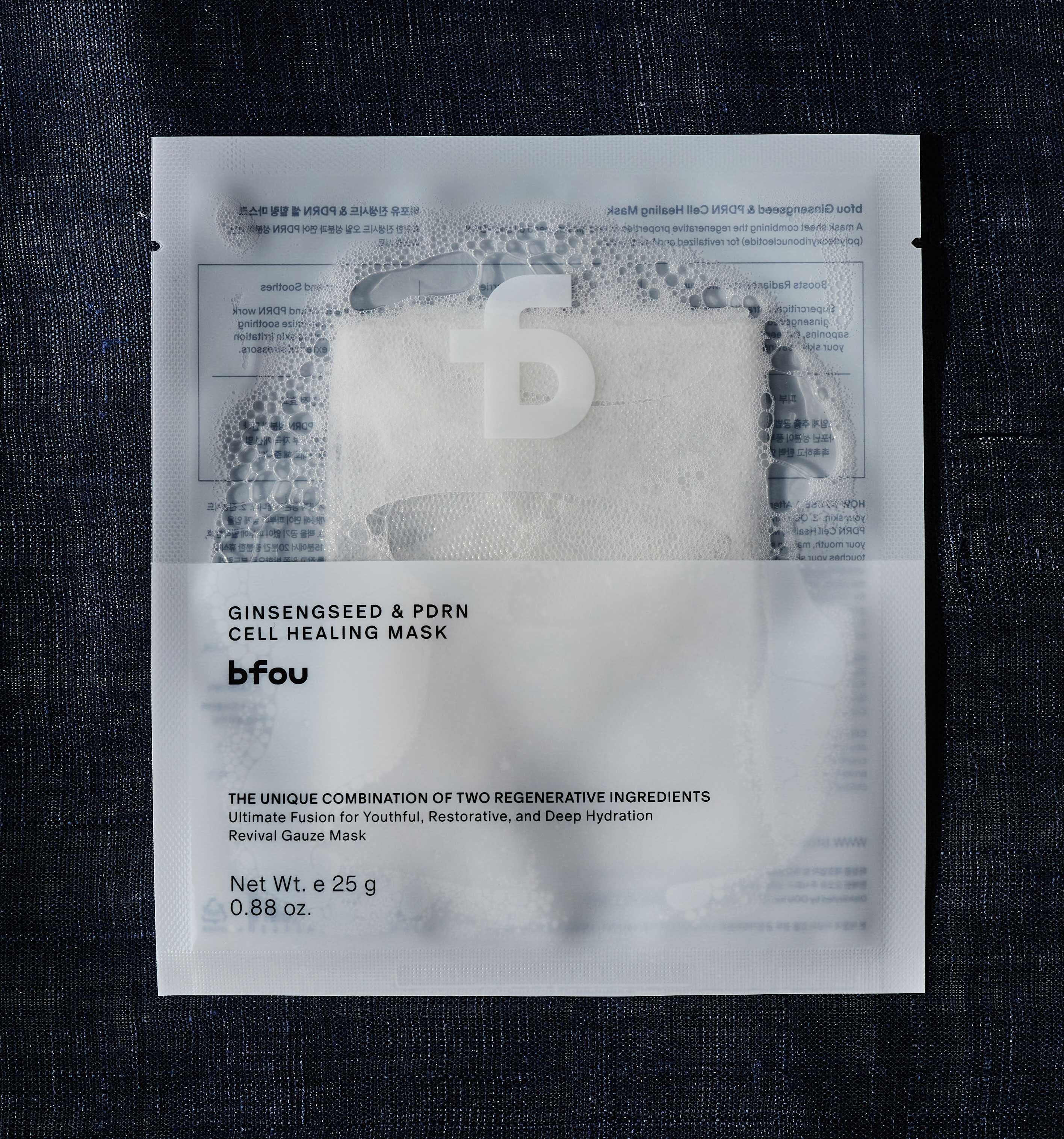 Ginseng Seed Sheet Mask for Skin Regeneration – PDRN, Ginseng Seed Oil & Ginseng Water Formula