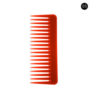 Hairdressing comb high quality ABS plastic heat-resistant large wide hair brush detangling wide tooth comb