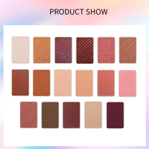 High Pigment Eyeshadow Pan Makeup Cosmetic Multi Color Option Pressed single Color DIY Eyeshadow Pan