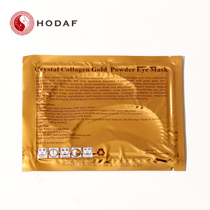 High quality direct supply sleeping crystal collagen eye mask and golden eye patch