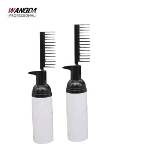 High Quality Hair Coloring Bottle with Comb Hair Dyeing Comb with Container Common Comb Plastic Salon