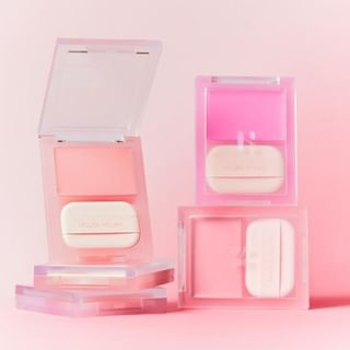 (Holika Holika) Tinted Milk Cream Blush Puff Set