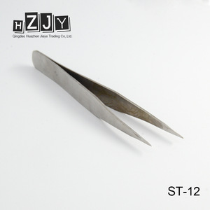 HZJY ST-12 Eyebrow Plucking Tweezers Scissors Tweezers Manufacture