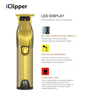 iClipper-I32s professional rechargeable hair trimmer hair cut machine cordless electric shaver