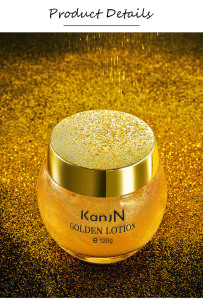 KanjN 24K Gold Skin Whitening Moisturizing Face Body Lotion Cream