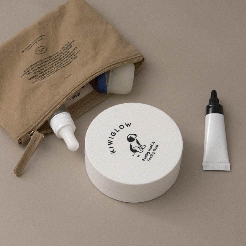 [KIWIGLOW] Vegan Jeju Lotus Flower Mild Exfoliation &amp; Toner Pads for travel