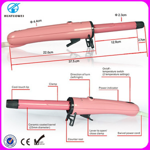 Korean hair care products led rotating hair curler hair curling iron