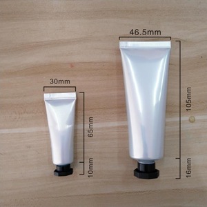 Low MOQ blank lotion bb eye face skin food hand cream tube,blank cosmetic packaging tube,blank  plastic aluminum cosmetic tube