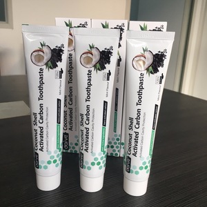 NEW ARRIVE OEM new coconut shell charcoal whitening toothpaste charcoal toothpaste oem