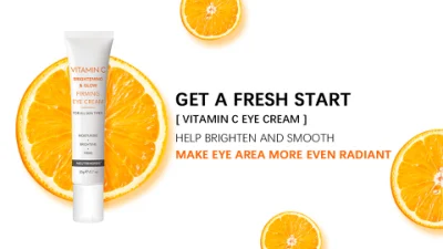 OEM Customized All Natural Best Moisturizing Firming Wrinkles Organic Eye Cream