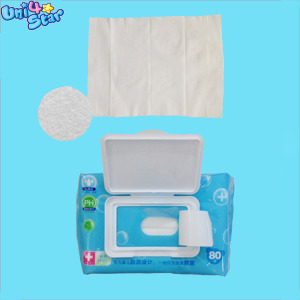OEM Service Disposable Private Label Baby Wet tissue Organic Pure wet spunlace tissue