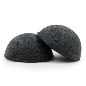 Oil Combatting And Naturally Antibacterial Properties Konjac Charcoal Sponge