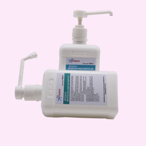 Portable surgical preparation enzymatic disinfectant