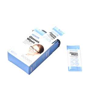 pre-moistened lens wipes eye glasses cleaning wet wipes