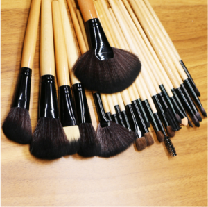 Private Label Acceptable Aoyue 24 pcs brush makeup ,facial beauty brush,make up brush sets