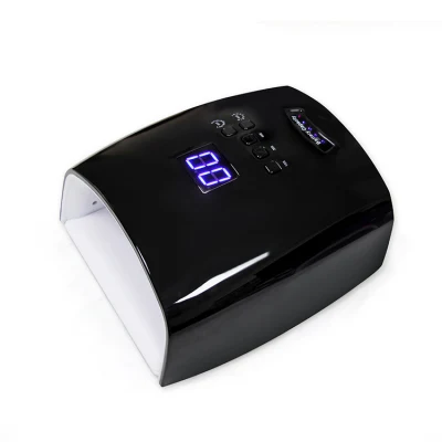 Rechargeable 66W Cordless UV LED Gel Nail Dryer Lamp