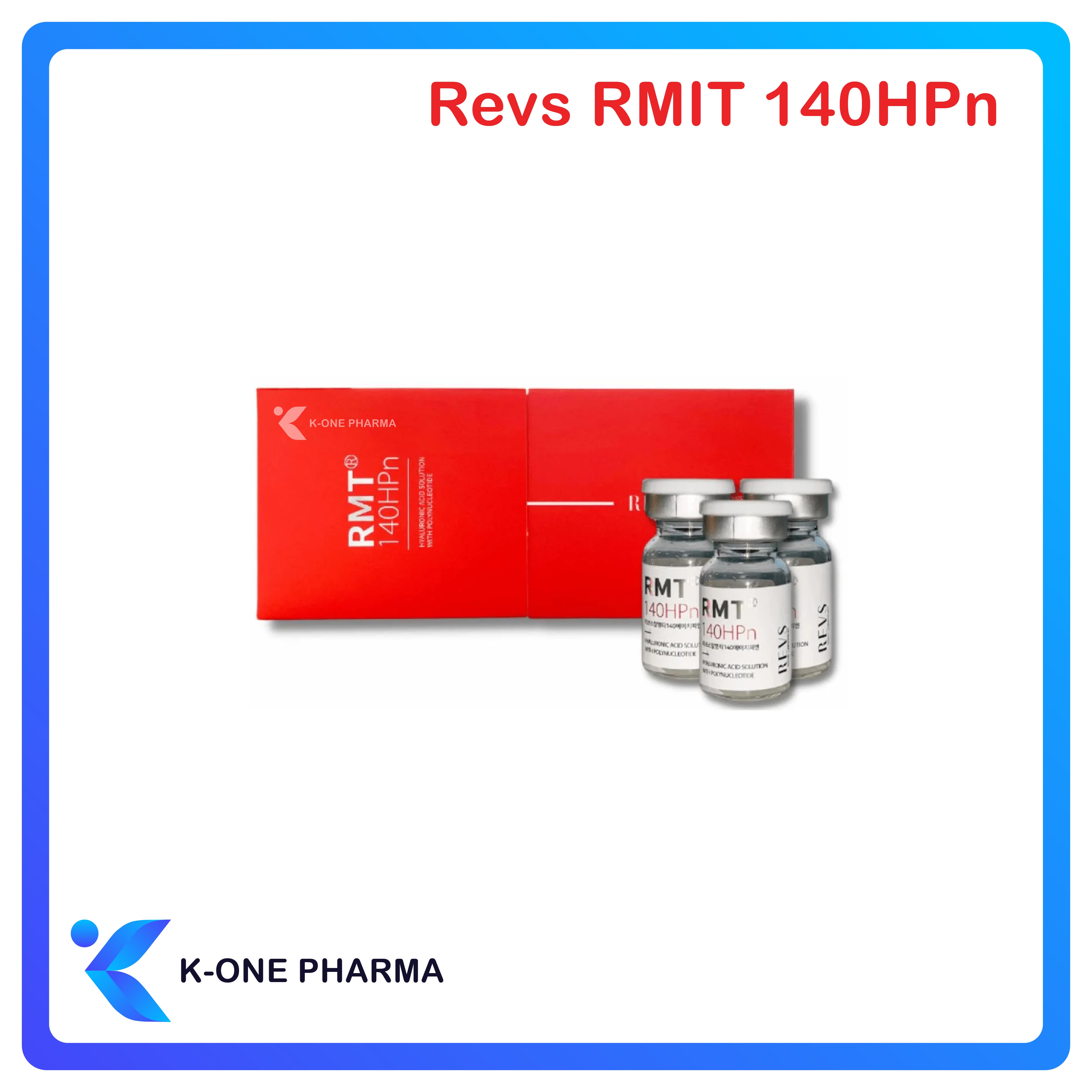 REVS RMT 140HPN SKIN BOOSTER Soothing Moiturizing Skin Glowy Effect Smoothing Regeneration 