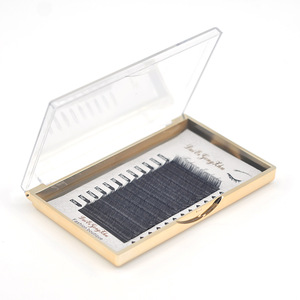 silk lashes ellipse flat individual lashes with forked tips ellipse flat lashes own brand eyelashes