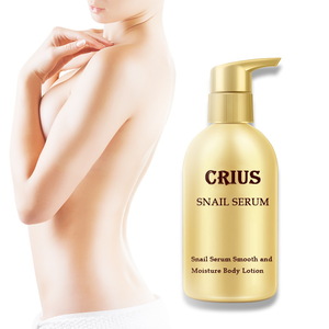 Snail serum extract Glutathione whitening body lotion