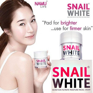 SNAIL WHITE CREAM THAILAND by NAMU LIFE BEST WHITENING CREAM 50 ml