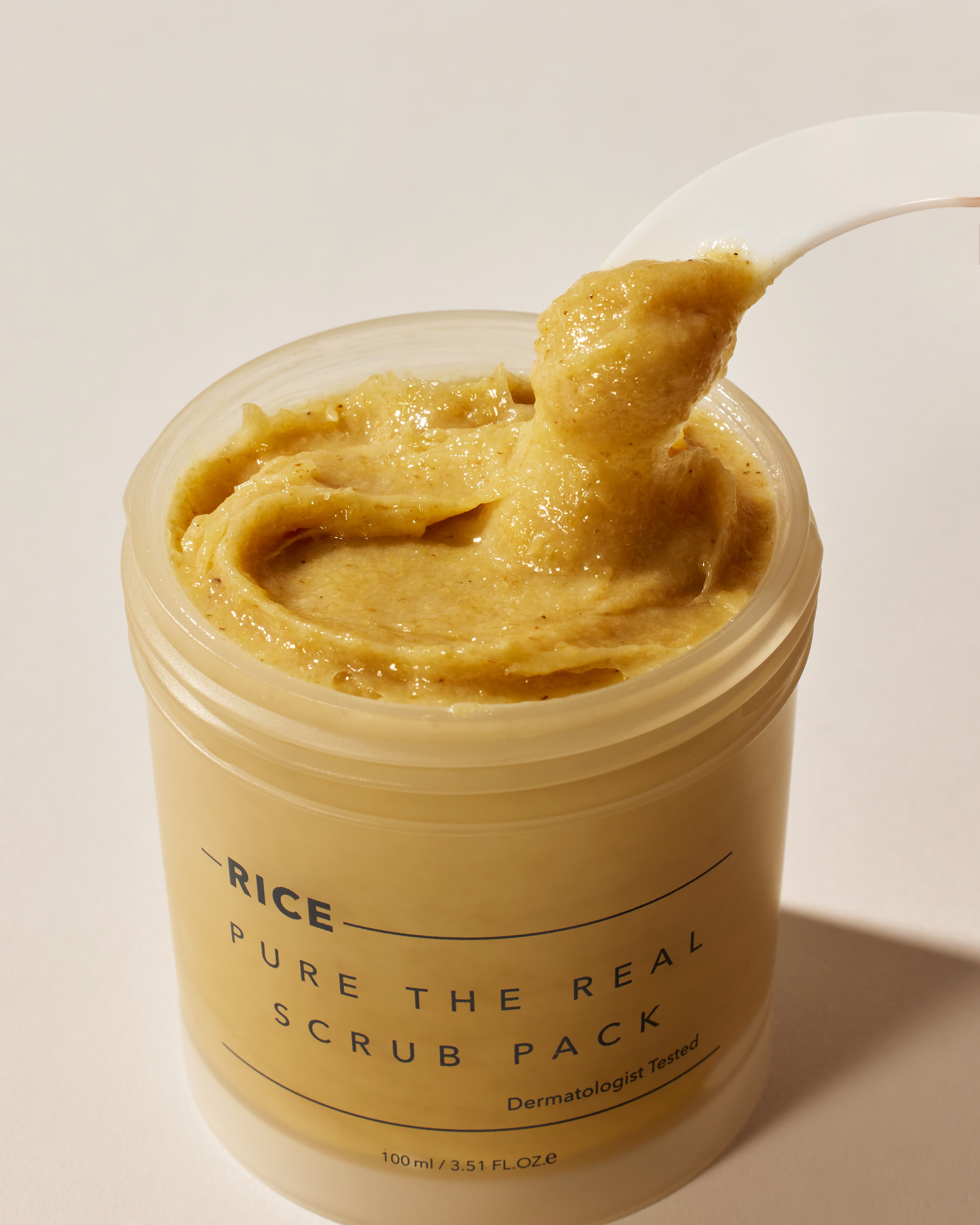 THANK YOU FARMER Rice Pure Cream The Real Scrub Pack