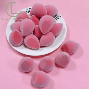 Top Factory Good Service High Quality Private Label LOGO Soft microfiber Makeup Sponge cosmetic tools