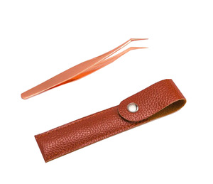 Top Quality Stainless Steel Tweezers Curved + Straight Rhinestones Sticker Picker Manicure Nail Art Makeup Eyelash Tool