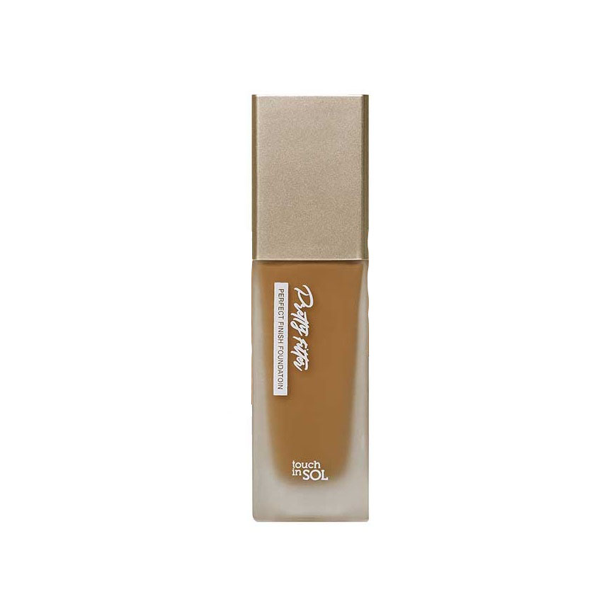 (Touch in SOL) Prettyfilter Perfect Finish Foundation [#5 Deep] 35g