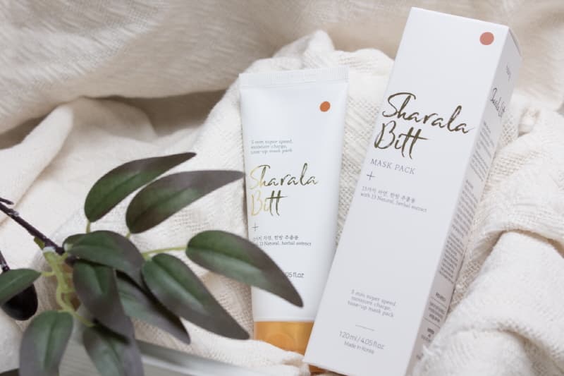 Wash off  5min quick Salalabitt maskpack 25ml for travel skin tone-up moisturizing  sebum removal