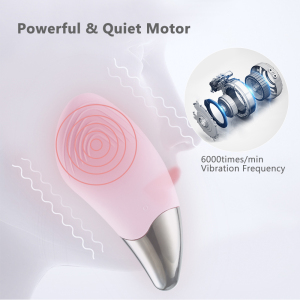 Waterproof Silicone Sonic Face Cleanser Deep Pore Brush Device Skin Care Cleanser Tool Electric Facial Cleansing Brush Massager