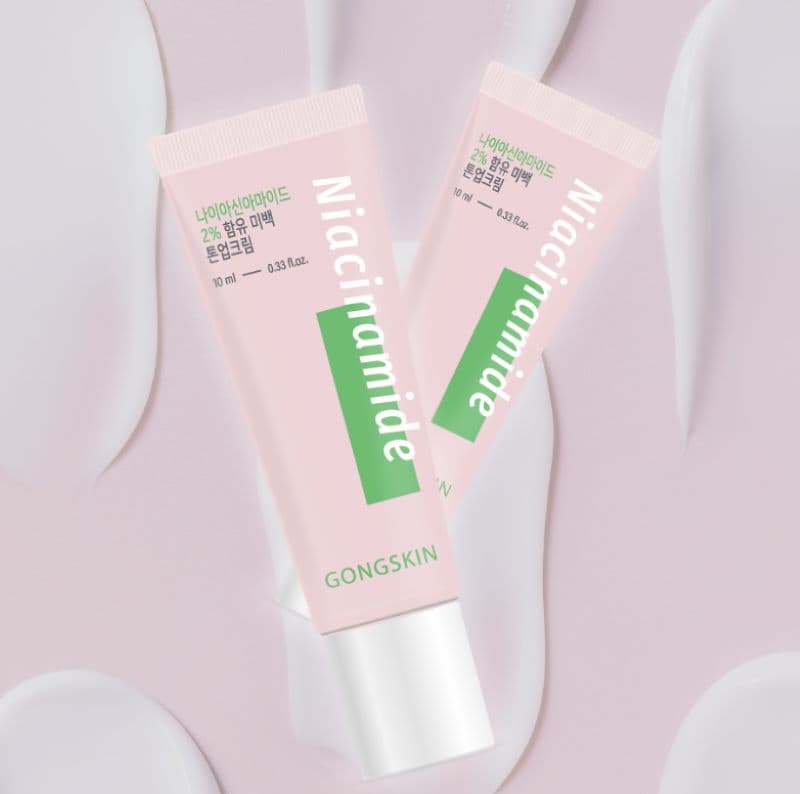 Whitening tone-up cream containing 2% niacinamide