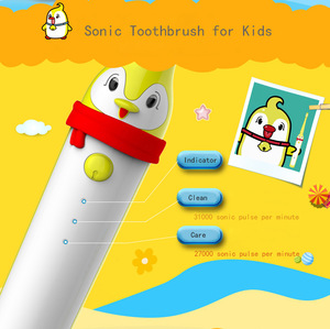 Wholesale Baby Care Products Oscillating children electric Toothbrush Auto Timer 2 Brush Heads T2113
