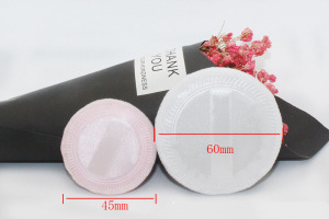 Wholesale Beauty Compressed Cosmetic Loose Cotton Puff Makeup Compact Powder Puff Customized