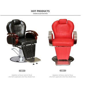 wholesale cheap antique classic reclining hair barber chair for salon furniture