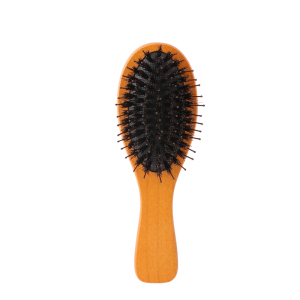 Wood Boar Bristle Soft Boar Bristle Hair Brush For women wooden boar bristle hair brush