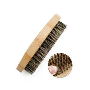 Wooden beard shaving brush bristle brush wholesale